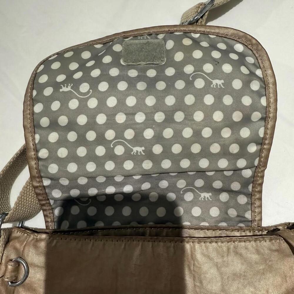 Kipling Sabian Crossbody Purse‎ Gold - Picture 5 of 7